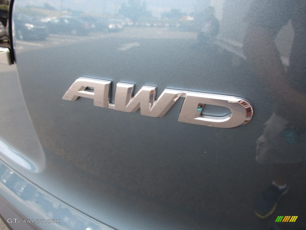 2014 CR-V LX AWD - Mountain Air Metallic / Black photo #6