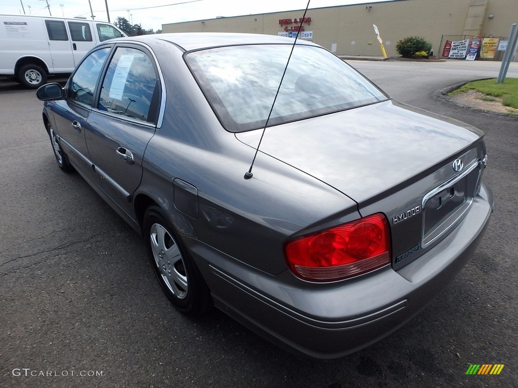 2004 Sonata V6 - Slate Gray / Black photo #2