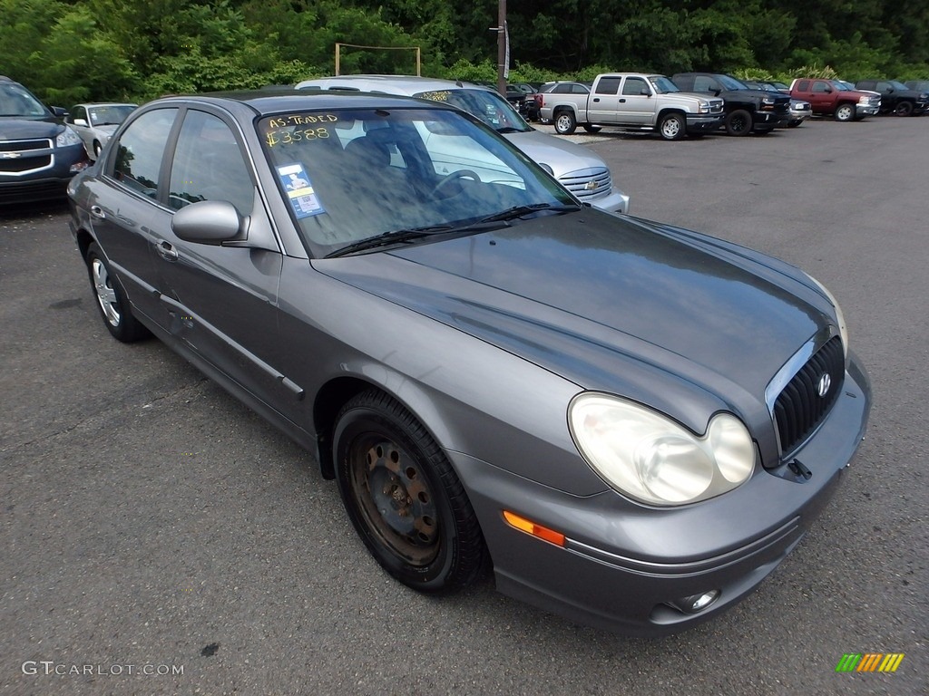 2004 Sonata V6 - Slate Gray / Black photo #5
