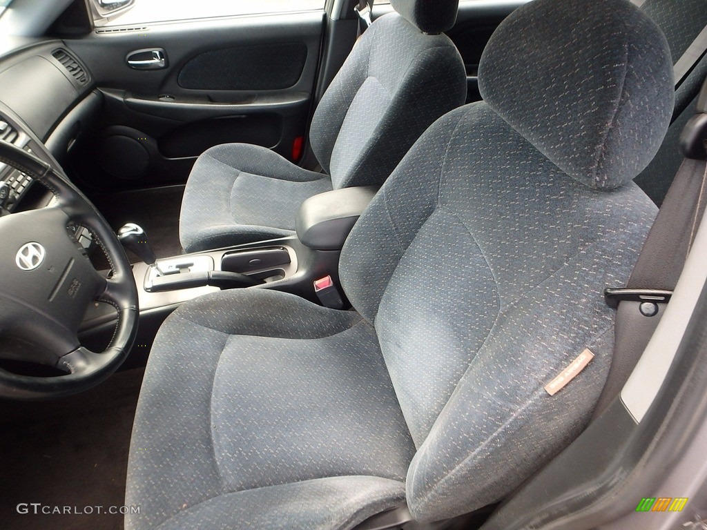 2004 Sonata V6 - Slate Gray / Black photo #8
