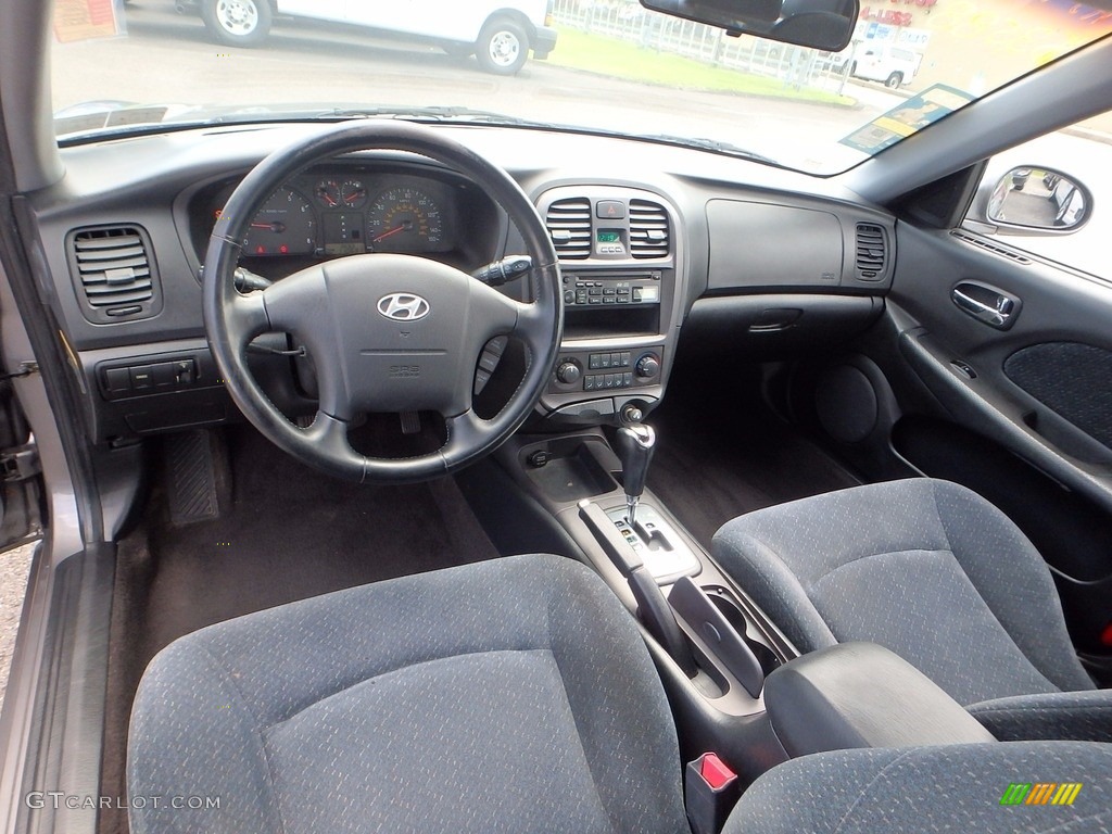 2004 Sonata V6 - Slate Gray / Black photo #10