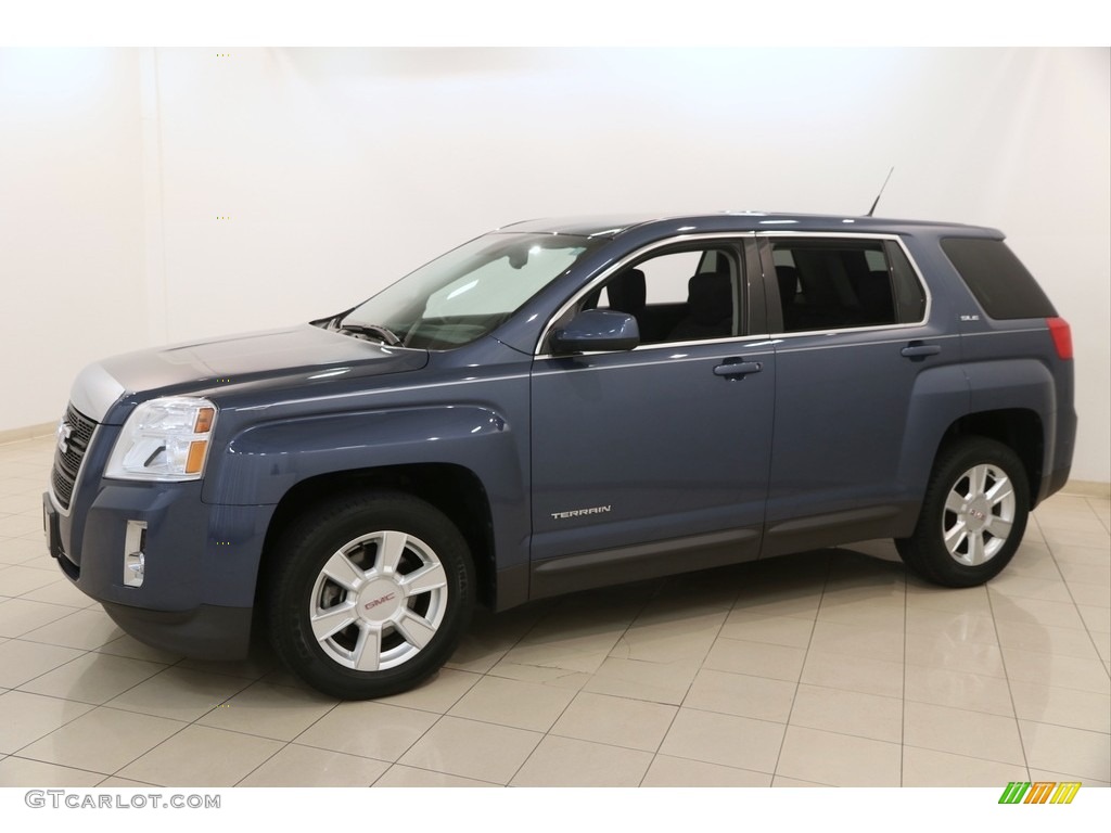 2012 Terrain SLE - Steel Blue Metallic / Jet Black photo #3