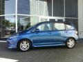 2007 Vivid Blue Pearl Honda Fit Sport  photo #24