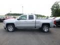 2018 Silver Ice Metallic Chevrolet Silverado 1500 LT Double Cab 4x4  photo #2