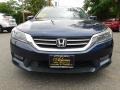 2014 Obsidian Blue Pearl Honda Accord EX-L Sedan  photo #2