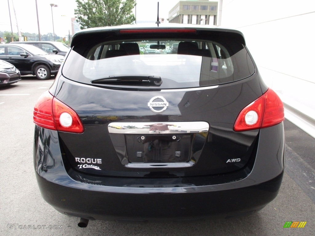2011 Rogue S AWD - Black Amethyst / Black photo #4