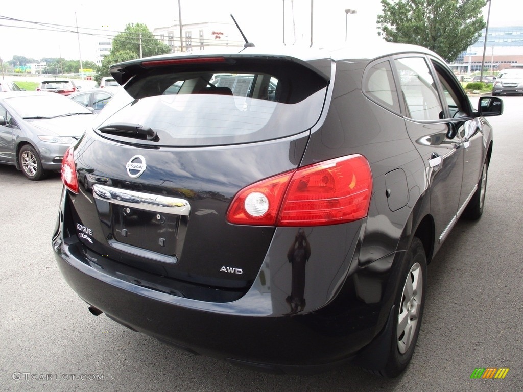 2011 Rogue S AWD - Black Amethyst / Black photo #5