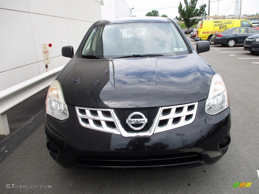 2011 Rogue S AWD - Black Amethyst / Black photo #8