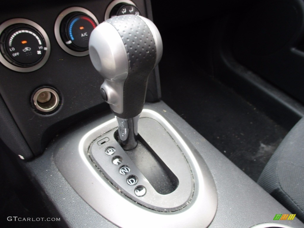 2011 Rogue S AWD - Black Amethyst / Black photo #13