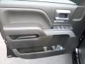Jet Black Door Panel Photo for 2018 Chevrolet Silverado 1500 #121872499