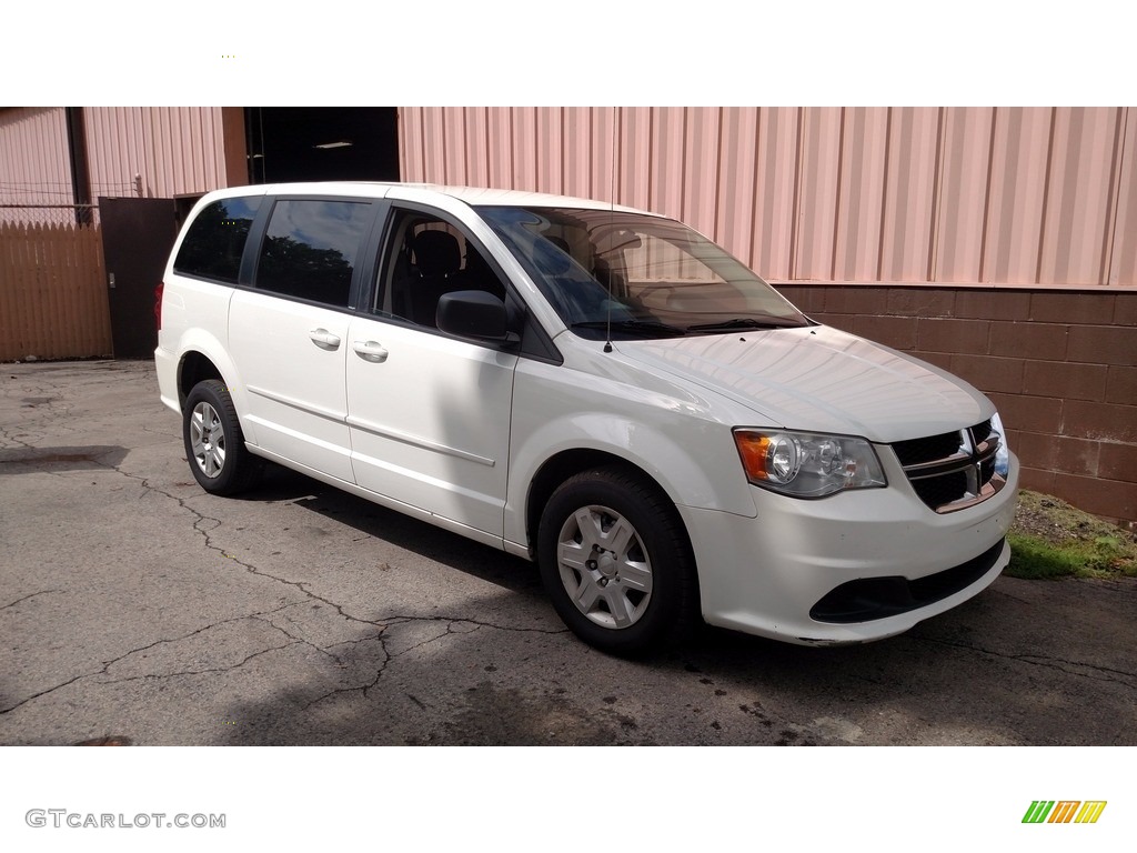 2011 Grand Caravan Express - Stone White / Black/Light Graystone photo #3