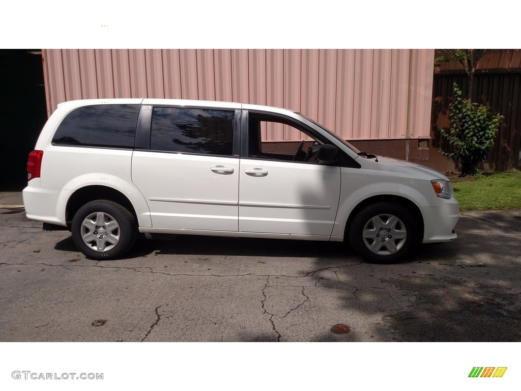 2011 Grand Caravan Express - Stone White / Black/Light Graystone photo #4