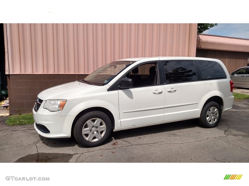 2011 Grand Caravan Express - Stone White / Black/Light Graystone photo #9