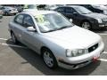 2002 Silver Pewter Hyundai Elantra GLS Sedan  photo #3