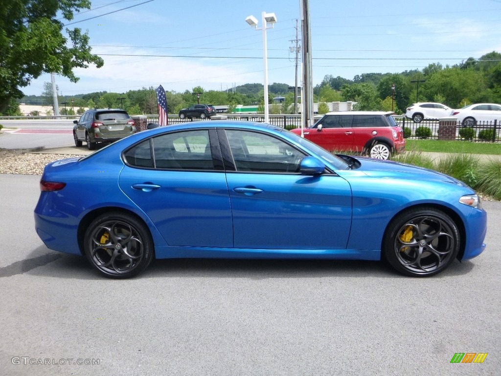 Misano Blue Metallic 2017 Alfa Romeo Giulia Ti AWD Exterior Photo #121874011