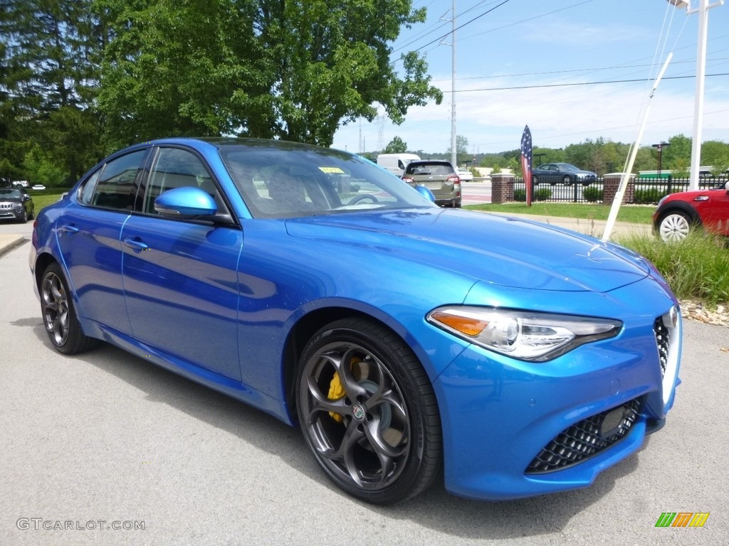 Misano Blue Metallic 2017 Alfa Romeo Giulia Ti AWD Exterior Photo #121874038