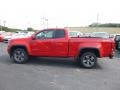 2017 Red Hot Chevrolet Colorado WT Extended Cab 4x4  photo #2