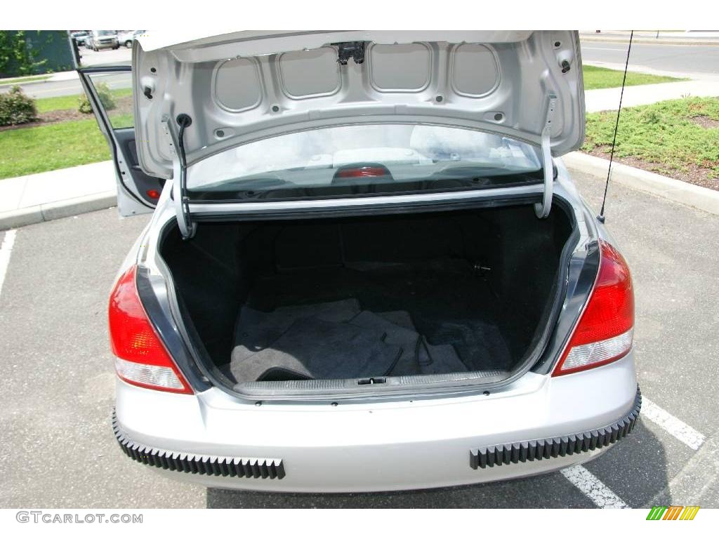 2002 Elantra GLS Sedan - Silver Pewter / Gray photo #8