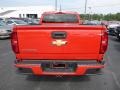 2017 Red Hot Chevrolet Colorado WT Extended Cab 4x4  photo #4