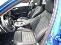 2017 Alfa Romeo Giulia Black Interior Front Seat Photo