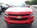 2017 Red Hot Chevrolet Colorado WT Extended Cab 4x4  photo #7