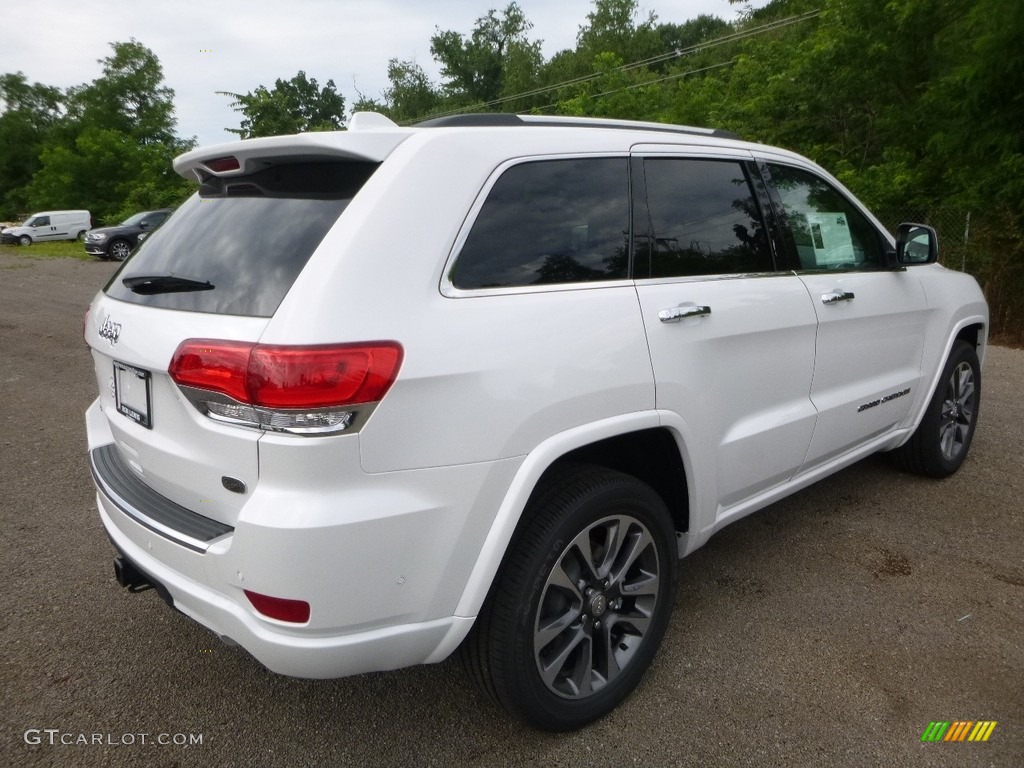 2017 Grand Cherokee Overland 4x4 - Ivory Tri-Coat / Black photo #5