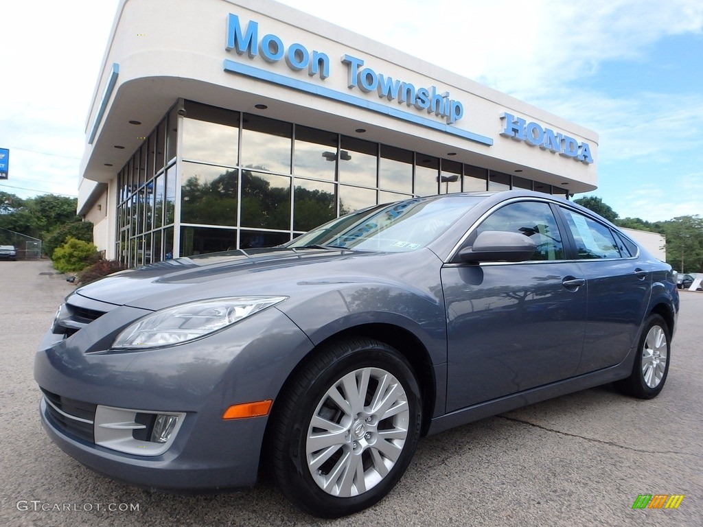 2010 MAZDA6 i Touring Sedan - Comet Gray Mica / Black photo #1