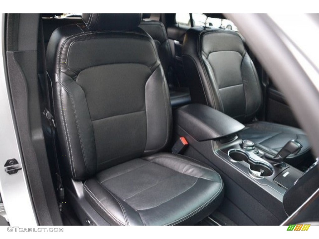 Ebony Black Interior 2016 Ford Explorer Limited 4WD Photo #121875292
