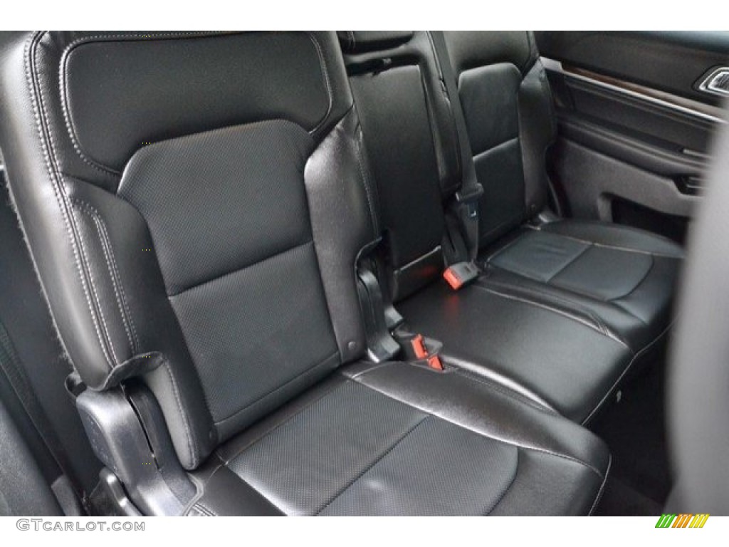 Ebony Black Interior 2016 Ford Explorer Limited 4WD Photo #121875355