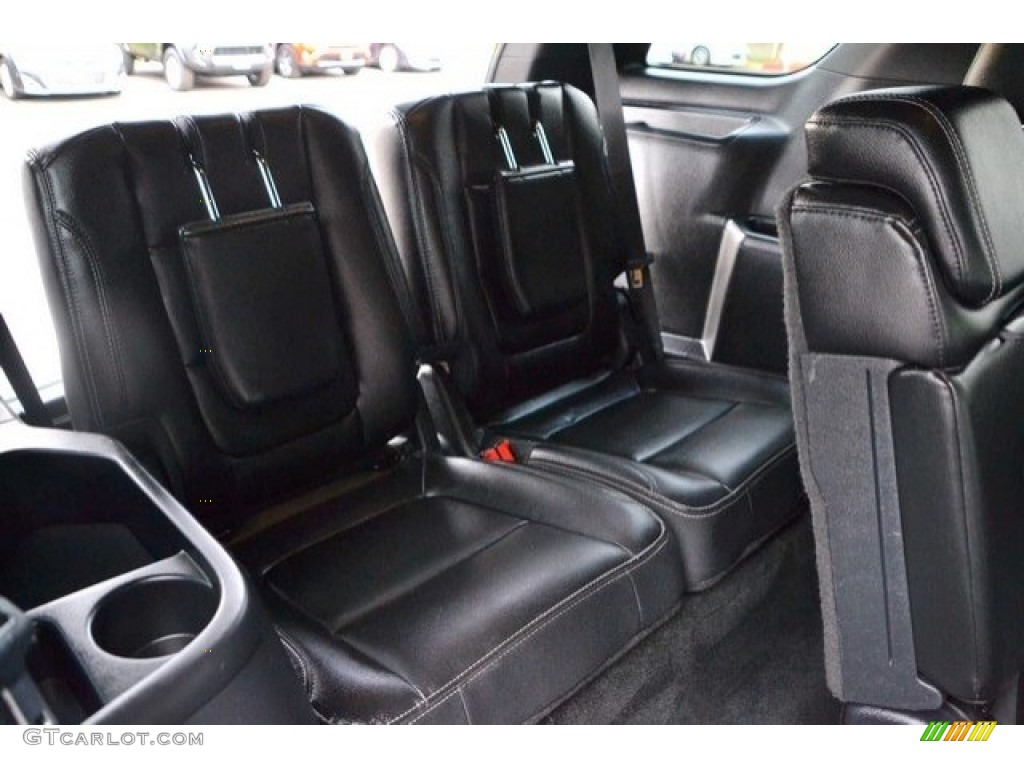 Ebony Black Interior 2016 Ford Explorer Limited 4WD Photo #121875385