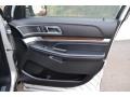 Ebony Black 2016 Ford Explorer Limited 4WD Door Panel