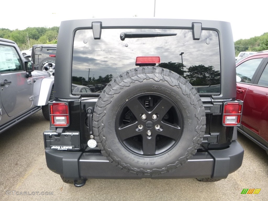 2017 Wrangler Sport 4x4 - Black / Black photo #3