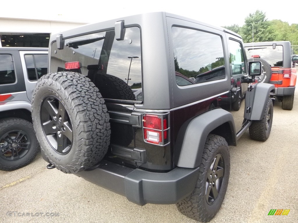 2017 Wrangler Sport 4x4 - Black / Black photo #4