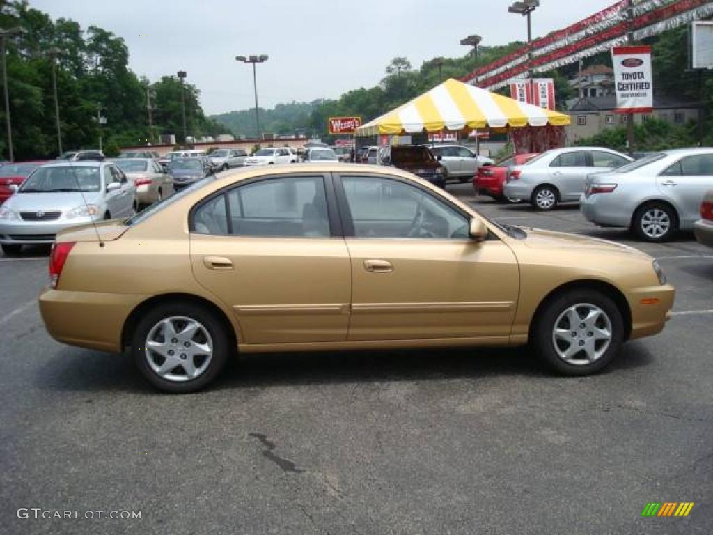 2004 Elantra GLS Sedan - Hazelnut / Beige photo #5