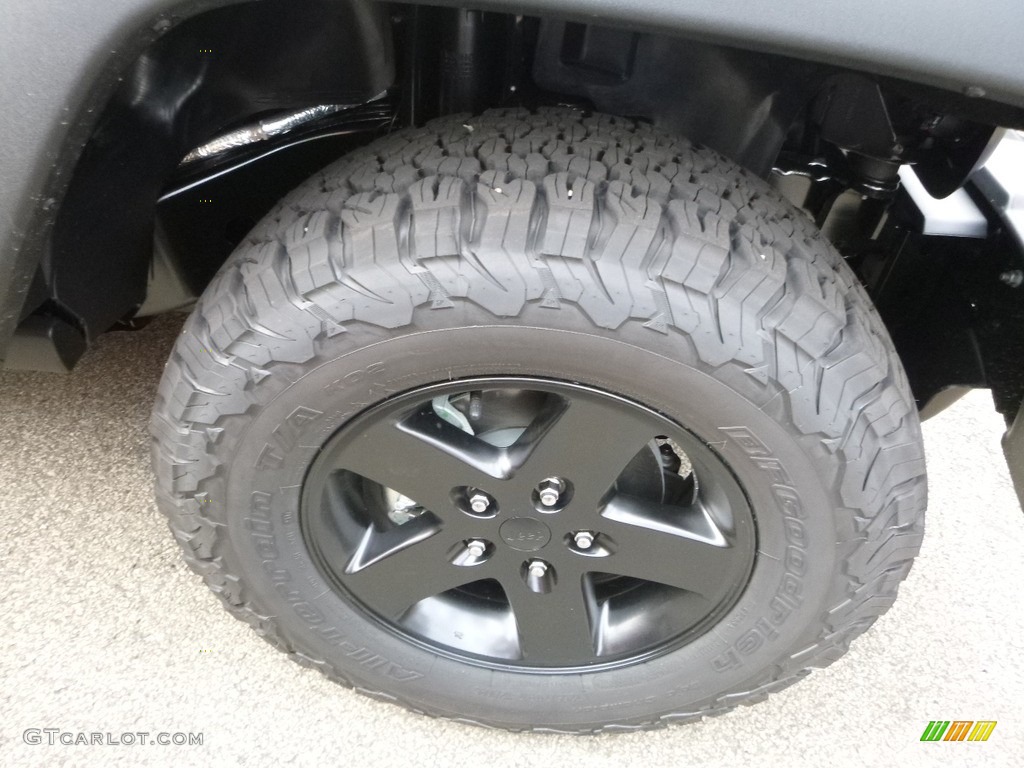 2017 Wrangler Sport 4x4 - Black / Black photo #7