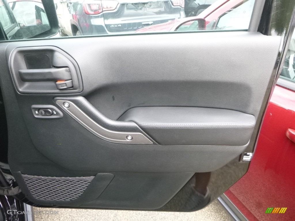 2017 Wrangler Sport 4x4 - Black / Black photo #8