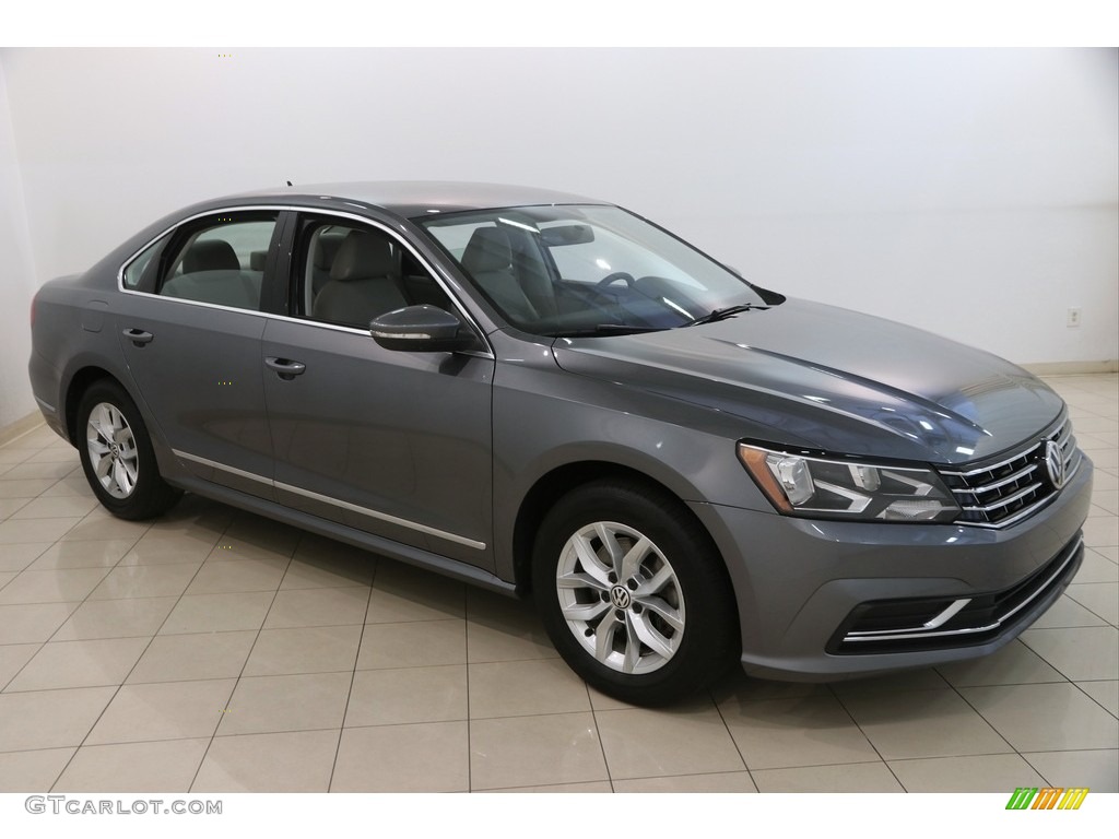 Platinum Gray Metallic 2017 Volkswagen Passat S Sedan Exterior Photo #121875901