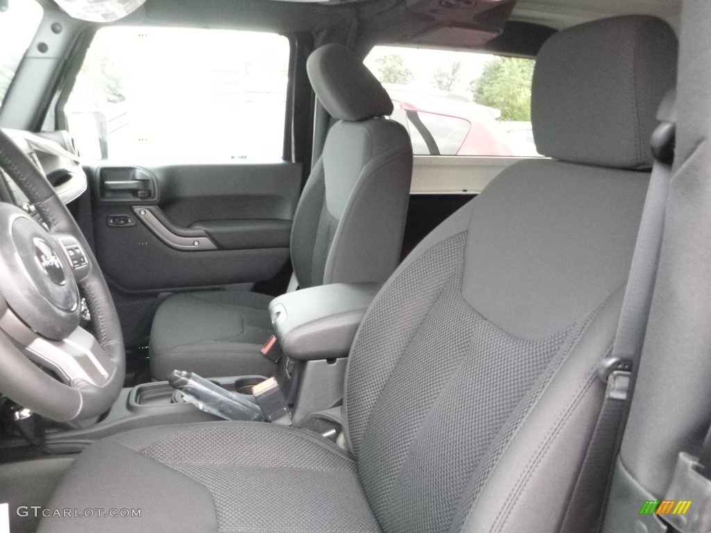 2017 Wrangler Sport 4x4 - Black / Black photo #14