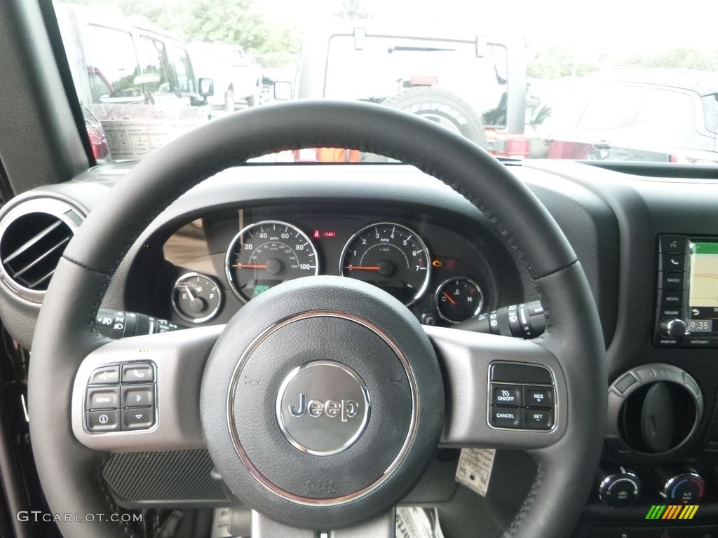 2017 Wrangler Sport 4x4 - Black / Black photo #19