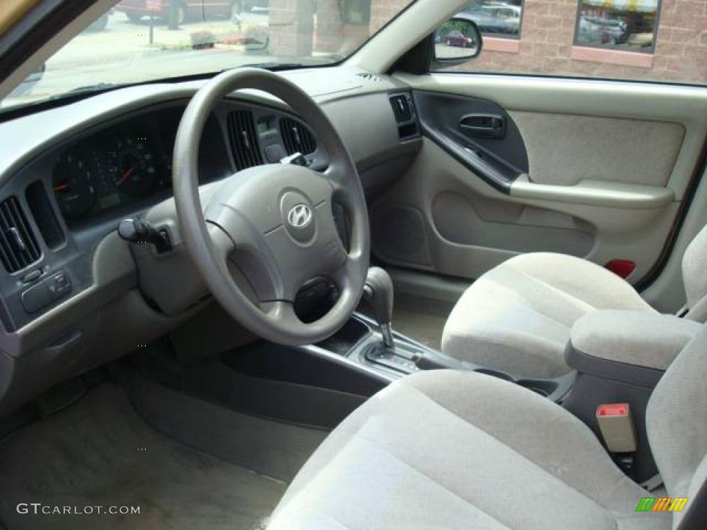 2004 Elantra GLS Sedan - Hazelnut / Beige photo #15