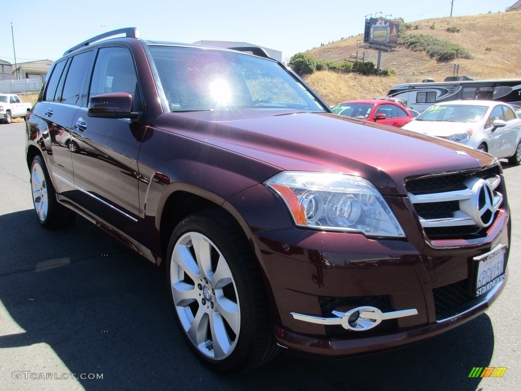 2011 GLK 350 - Barolo Red Metallic / Almond/Black photo #1