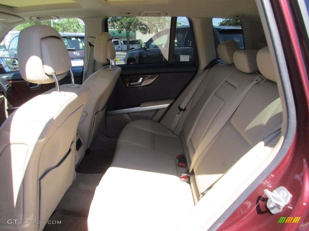 2011 GLK 350 - Barolo Red Metallic / Almond/Black photo #10