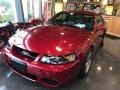Redfire Metallic 2003 Ford Mustang Cobra Coupe
