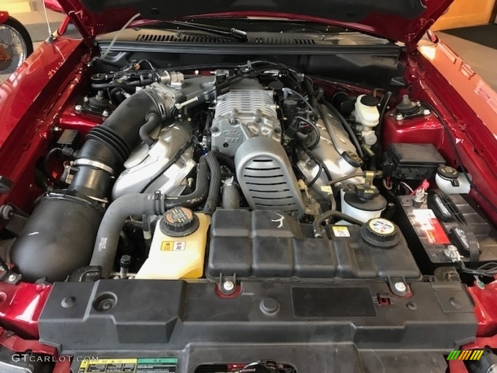 2003 Ford Mustang Cobra Coupe 4.6 Liter SVT Supercharged DOHC 32-Valve V8 Engine Photo #121878025