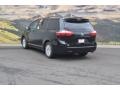 2017 Midnight Black Metallic Toyota Sienna XLE  photo #3