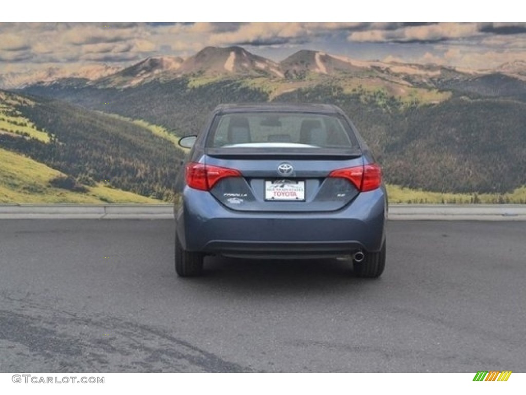 2017 Corolla SE - Slate Metallic / Black photo #4