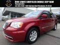 Deep Cherry Red Crystal Pearl 2012 Chrysler Town & Country Touring