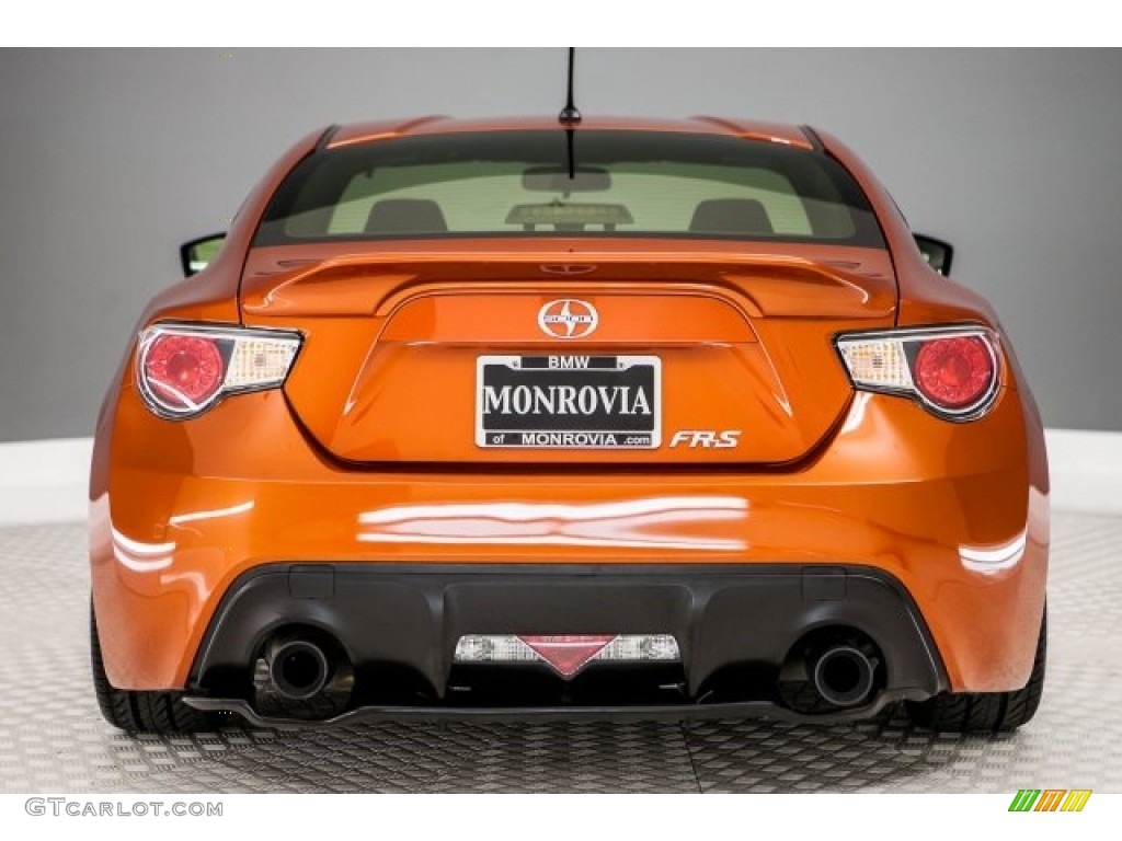 2013 FR-S Sport Coupe - Hot Lava Orange / Black/Red Accents photo #3
