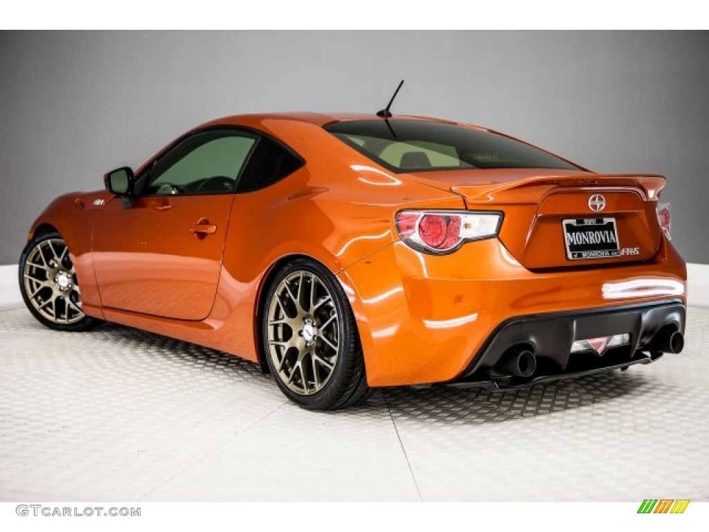 2013 FR-S Sport Coupe - Hot Lava Orange / Black/Red Accents photo #10
