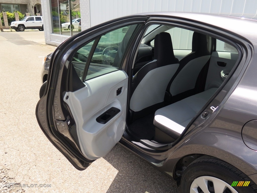 2013 Prius c Hybrid One - Magnetic Gray Metallic / Light Blue Gray/Black photo #24